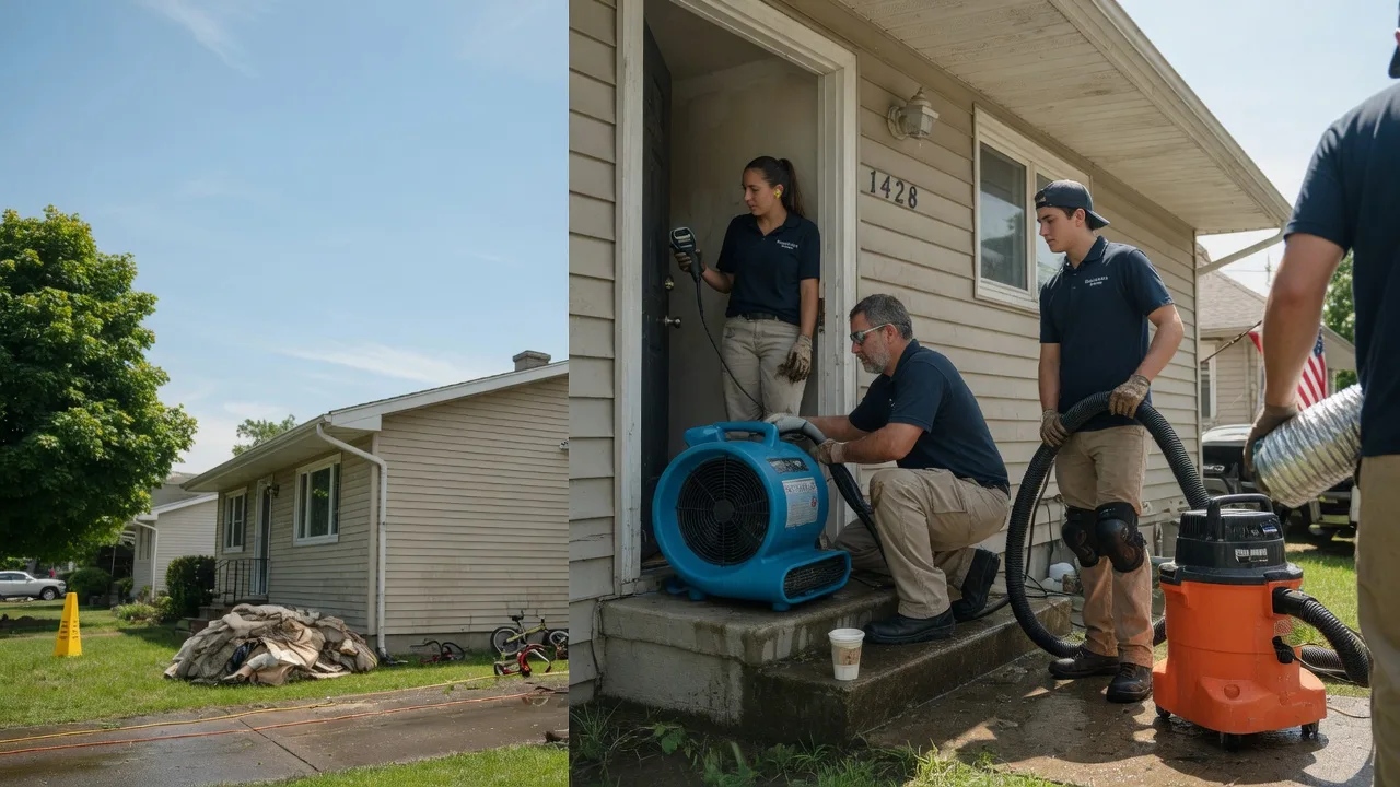Water Damage Restoration in Columbia Station, OH near me